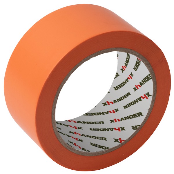 Ruban adhésif bâtiment / multi-usage PVC orange